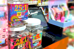Our Tubs Beside the Point of Sale