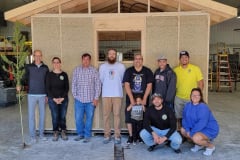Danny Desjarlais hempcrete construction team