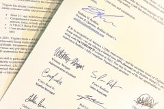 Redfern Team's Letter Signatures