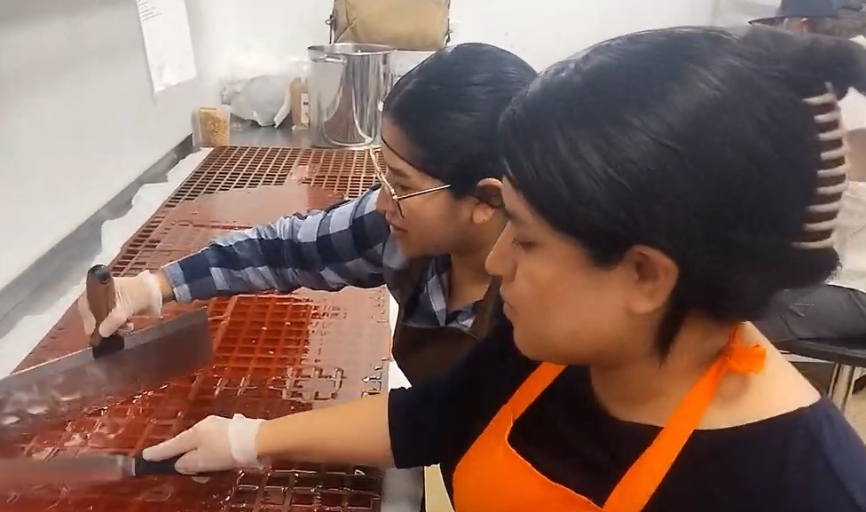 Girls Spreading Gummies
