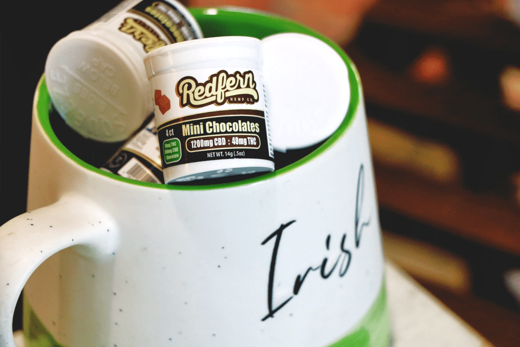 Redfern's Irish Chocolate Coffee with Redfern's Mini Chocolates
