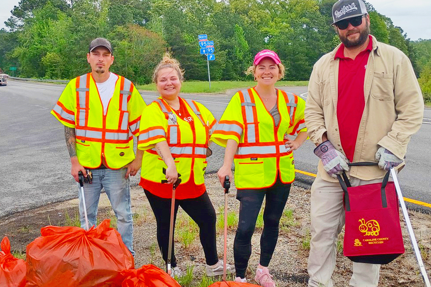 Team Up to Clean Up Redfern Hemp Team - Caroline County Waste Disposal Division